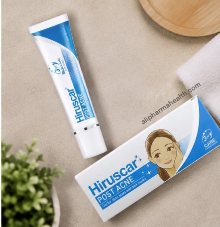 Hiruscar Post Acne Gel 5g – Acne Scar & Dark Spot Treatment Hiruscar Post Acne Gel 5g helps improve the appearance of post-acne scars, dark spots, redness, and uneven skin tone. Lightweight gel for smoother-looking skin.